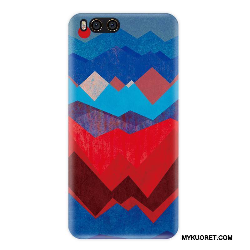 Kuori Mi 6 Monivärinen Pesty Suede Murtumaton, Kotelo Mi 6 Laukut Kova Väriset