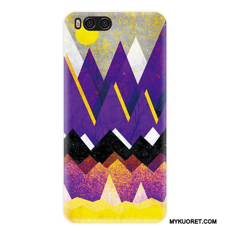 Kuori Mi 6 Monivärinen Pesty Suede Murtumaton, Kotelo Mi 6 Laukut Kova Väriset