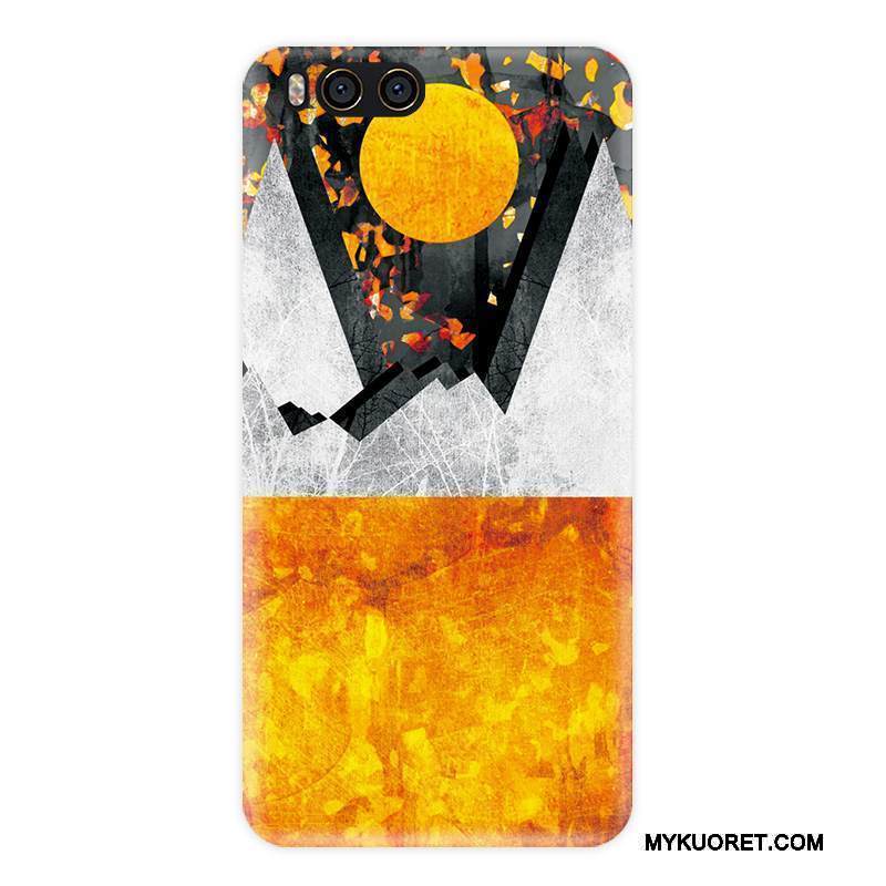 Kuori Mi 6 Monivärinen Pesty Suede Murtumaton, Kotelo Mi 6 Laukut Kova Väriset