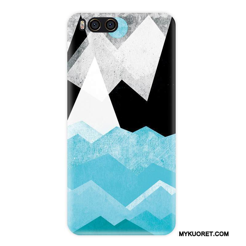 Kuori Mi 6 Monivärinen Pesty Suede Murtumaton, Kotelo Mi 6 Laukut Kova Väriset