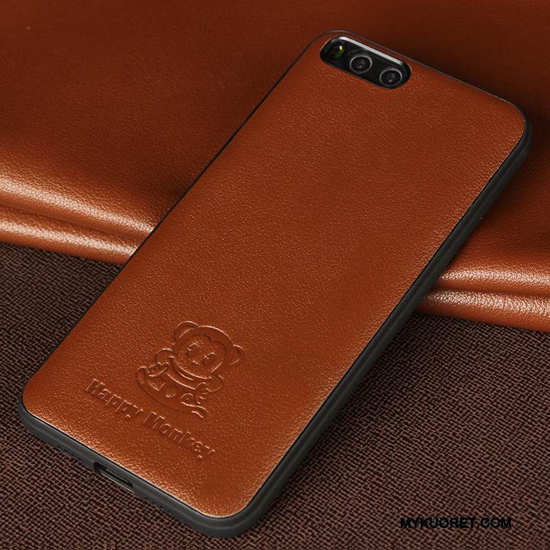 Kuori Mi 6 Nahka Sininen Murtumaton, Kotelo Mi 6 Pehmeä Neste Pieni Puhelimen Kuoret