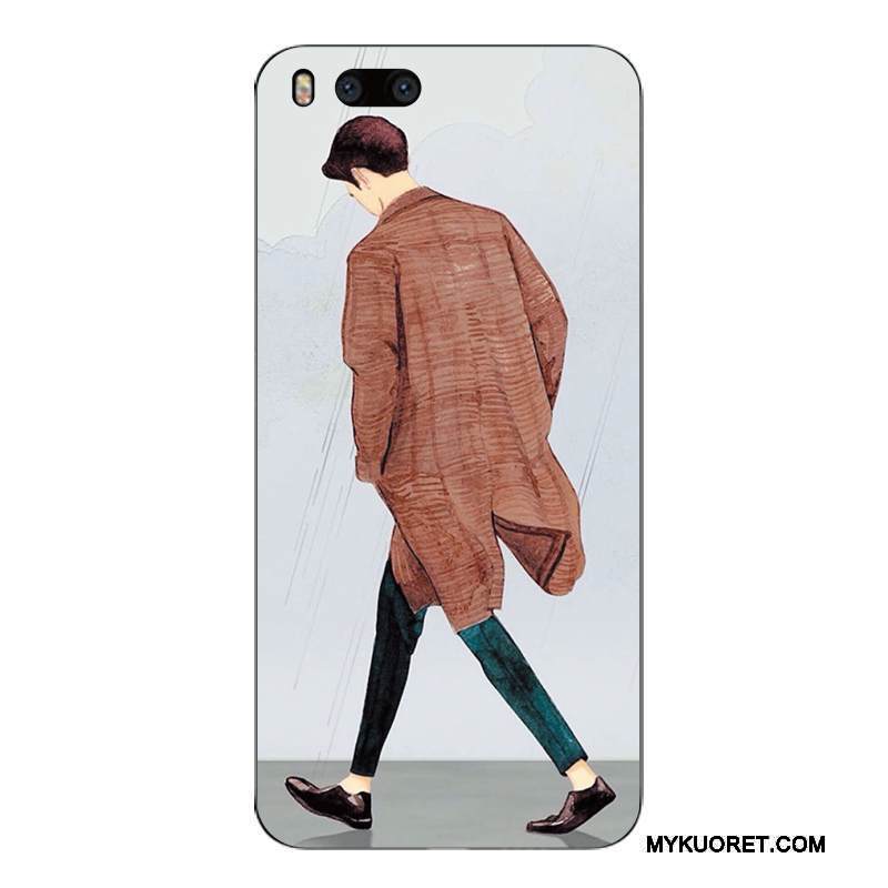 Kuori Mi 6 Pehmeä Neste Murtumaton Persoonallisuus, Kotelo Mi 6 Suojaus Ihana Puhelimen Kuoret