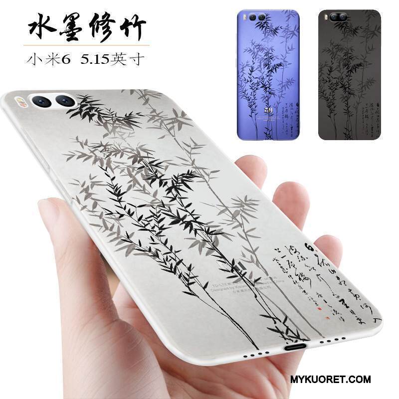 Kuori Mi 6 Pehmeä Neste Murtumaton Trendi, Kotelo Mi 6 Suojaus Persoonallisuus Puhelimen Kuoret