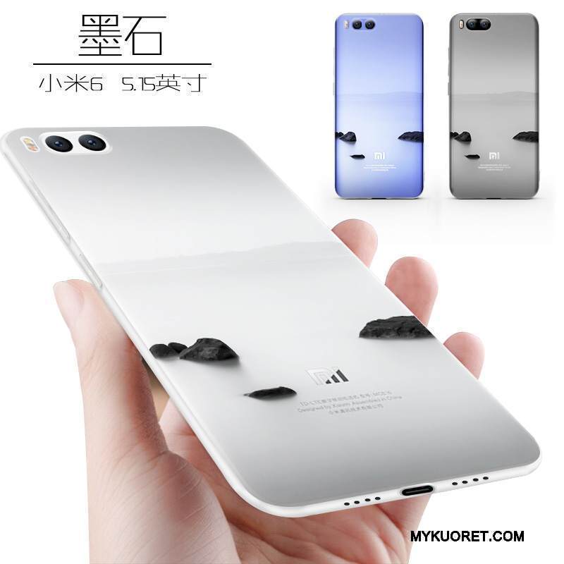 Kuori Mi 6 Pehmeä Neste Murtumaton Trendi, Kotelo Mi 6 Suojaus Persoonallisuus Puhelimen Kuoret