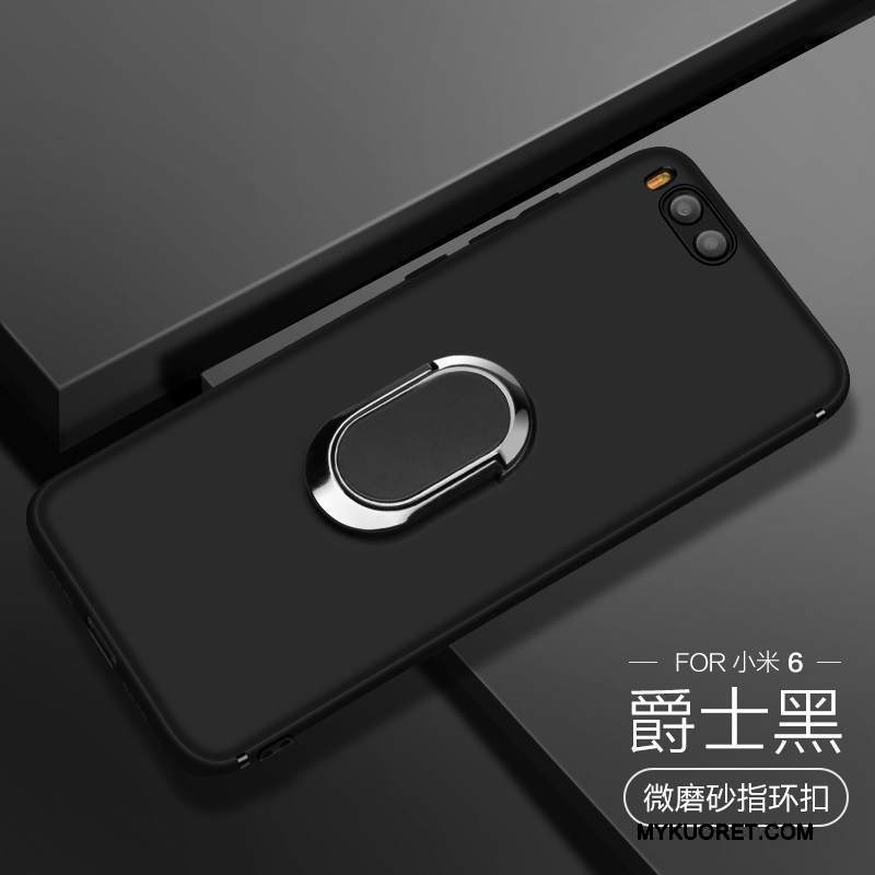 Kuori Mi 6 Pehmeä Neste Musta Murtumaton, Kotelo Mi 6 Silikoni Puhelimen Kuoret Punainen