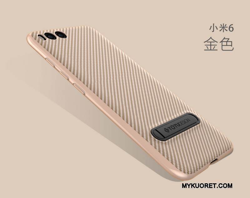 Kuori Mi 6 Pehmeä Neste Ohut Murtumaton, Kotelo Mi 6 Silikoni Puhelimen Kuoret Pesty Suede
