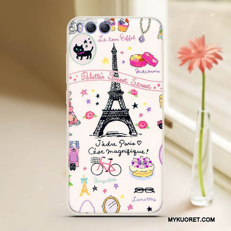 Kuori Mi 6 Pehmeä Neste Persoonallisuus Puhelimen Kuoret, Kotelo Mi 6 Luova Murtumaton Viileä