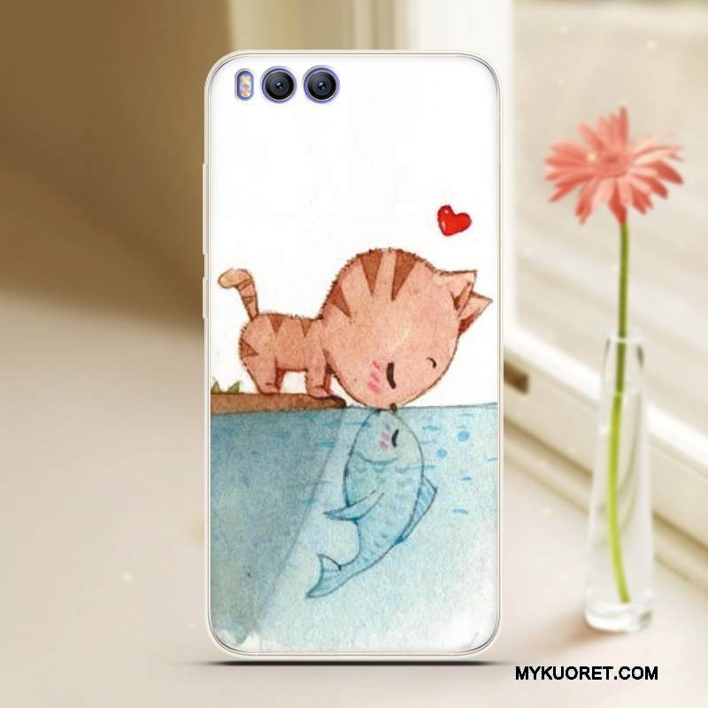 Kuori Mi 6 Pehmeä Neste Persoonallisuus Puhelimen Kuoret, Kotelo Mi 6 Luova Murtumaton Viileä