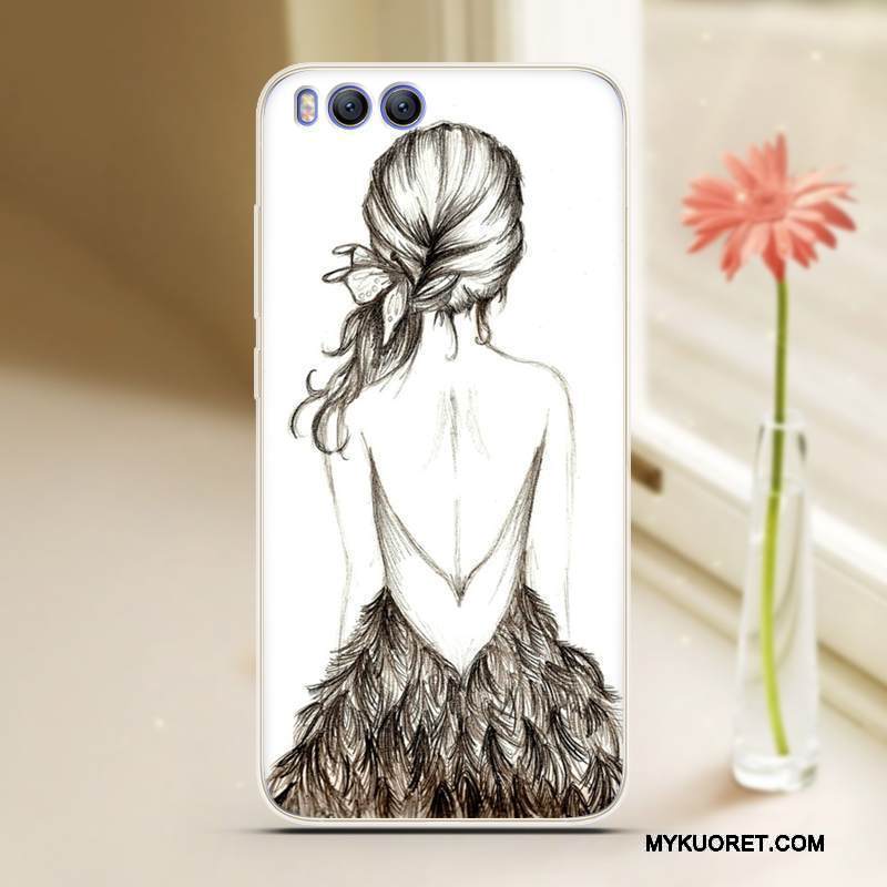 Kuori Mi 6 Pehmeä Neste Persoonallisuus Puhelimen Kuoret, Kotelo Mi 6 Luova Murtumaton Viileä