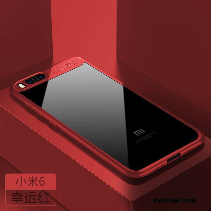 Kuori Mi 6 Pehmeä Neste Valkoinen Pieni, Kotelo Mi 6 Luova Murtumaton Pesty Suede