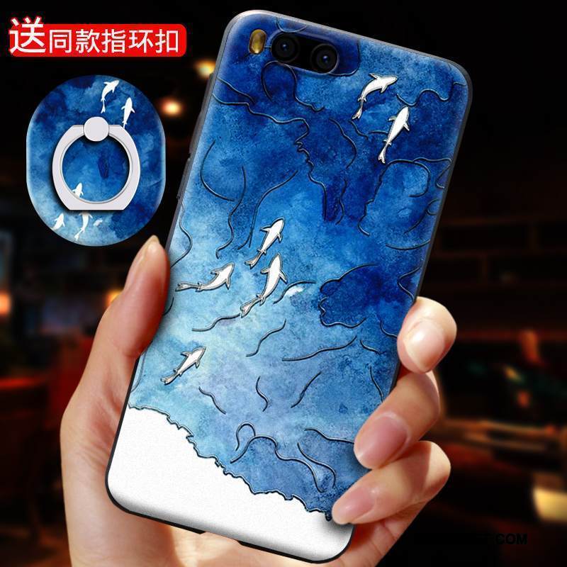 Kuori Mi 6 Pehmeä Neste Vihreä Pieni, Kotelo Mi 6 Luova Puhelimen Kuoret Murtumaton