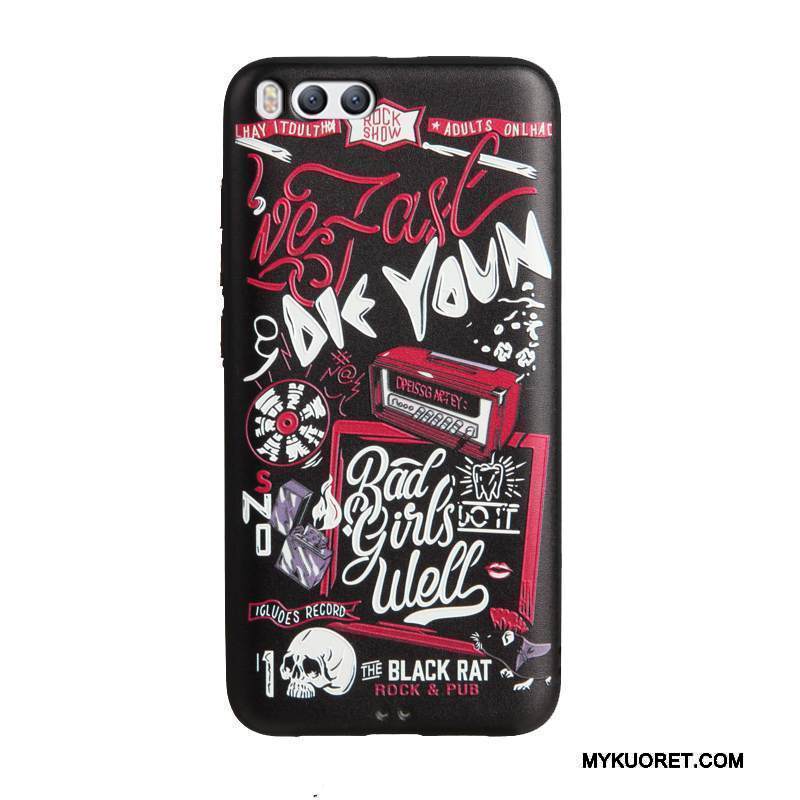 Kuori Mi 6 Sarjakuva Liiketoiminta Puhelimen Kuoret, Kotelo Mi 6 Kohokuviointi Pieni