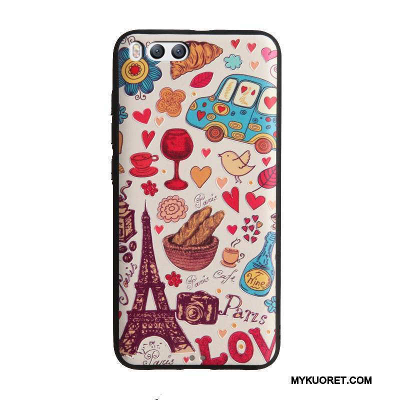 Kuori Mi 6 Sarjakuva Liiketoiminta Puhelimen Kuoret, Kotelo Mi 6 Kohokuviointi Pieni