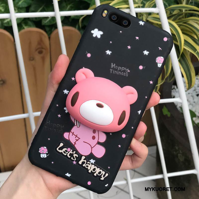 Kuori Mi 6 Sarjakuva Murtumaton Puhelimen Kuoret, Kotelo Mi 6 Laukut Pieni Musta