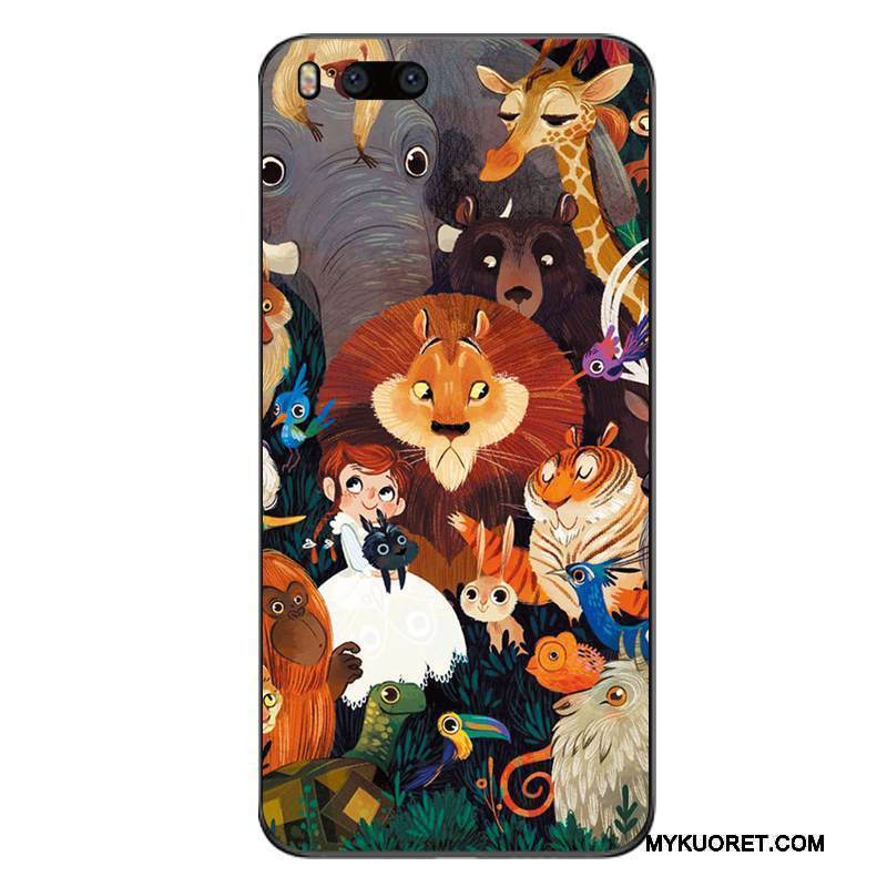 Kuori Mi 6 Sarjakuva Persoonallisuus Murtumaton, Kotelo Mi 6 Suojaus Puhelimen Kuoret Ihana