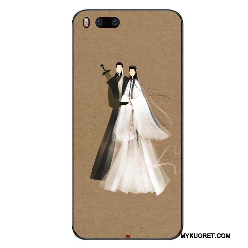 Kuori Mi 6 Sarjakuva Persoonallisuus Murtumaton, Kotelo Mi 6 Suojaus Puhelimen Kuoret Ihana