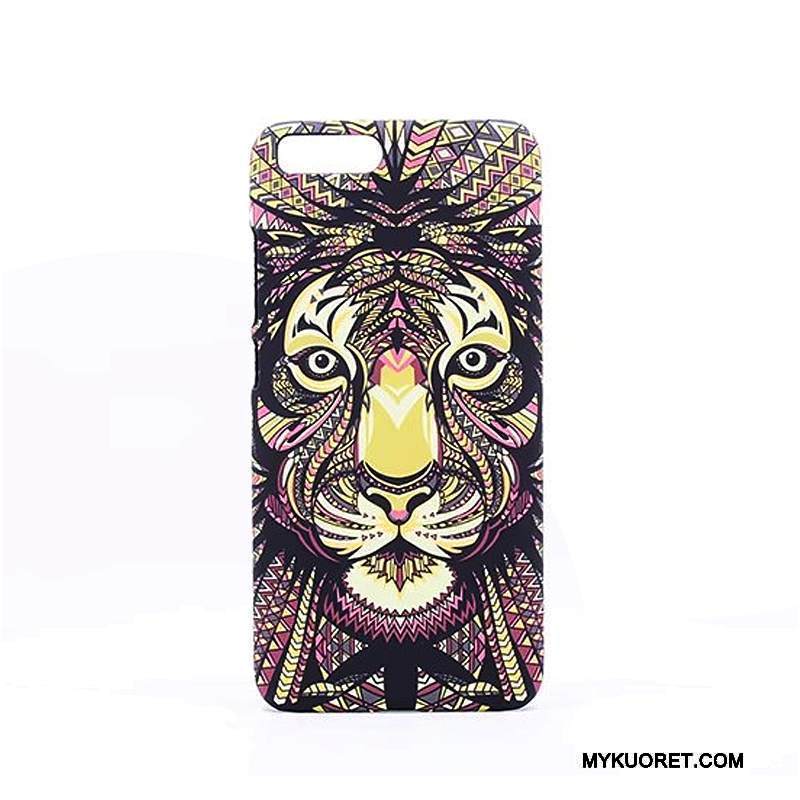 Kuori Mi 6 Sarjakuva Pesty Suede Kova, Kotelo Mi 6 Suojaus Sininen Puhelimen Kuoret