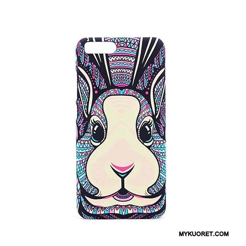 Kuori Mi 6 Sarjakuva Pesty Suede Kova, Kotelo Mi 6 Suojaus Sininen Puhelimen Kuoret