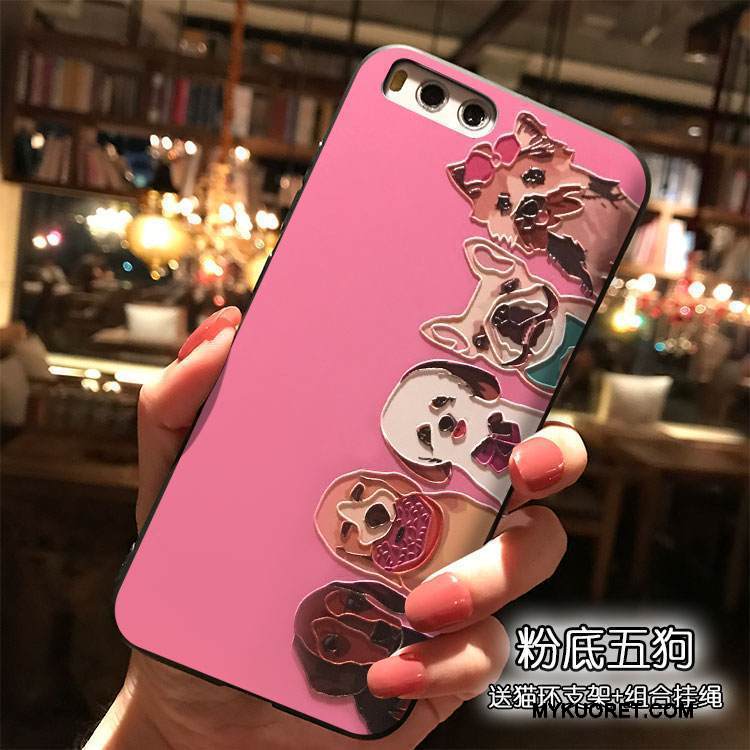 Kuori Mi 6 Silikoni Jauhe Pieni, Kotelo Mi 6 Laukut Trendi Ripustettavat Koristeet