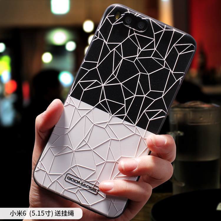 Kuori Mi 6 Silikoni Pesty Suede Ihana, Kotelo Mi 6 Laukut Murtumaton Tide-brändi