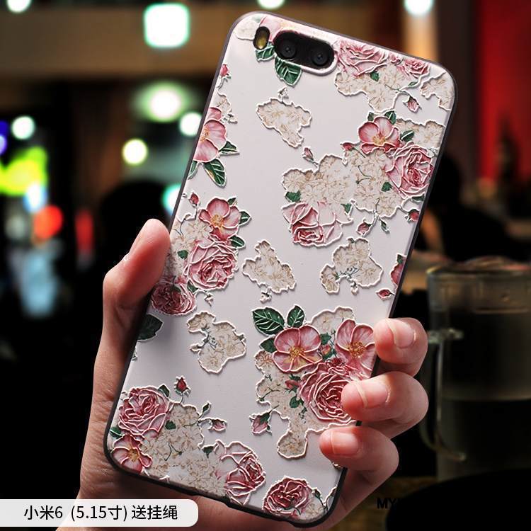 Kuori Mi 6 Silikoni Pesty Suede Ihana, Kotelo Mi 6 Laukut Murtumaton Tide-brändi