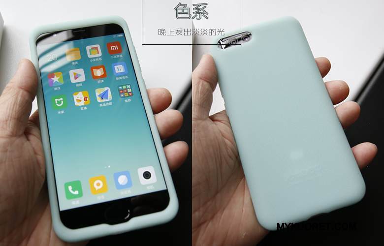 Kuori Mi 6 Silikoni Pieni Liukumaton, Kotelo Mi 6 Pehmeä Neste Murtumaton Puhelimen Kuoret