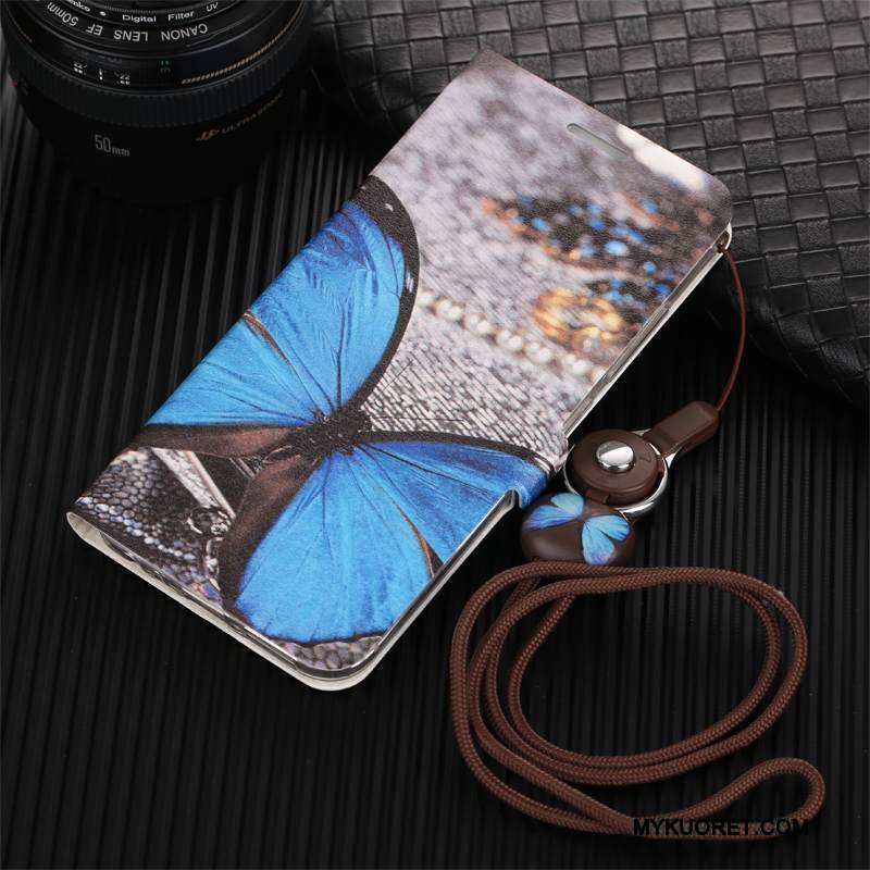 Kuori Mi 6 Suojaus Jauhe Trendi, Kotelo Mi 6 Nahka Puhelimen Kuoret Ripustettavat Koristeet