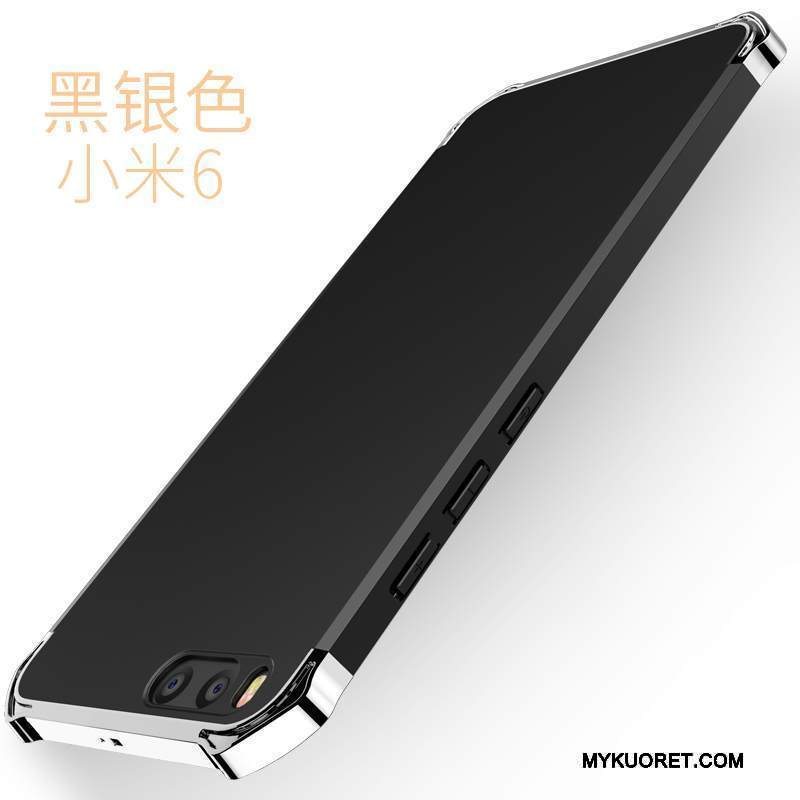 Kuori Mi 6 Suojaus Musta Pesty Suede, Kotelo Mi 6 Pinnoitus Liiketoiminta