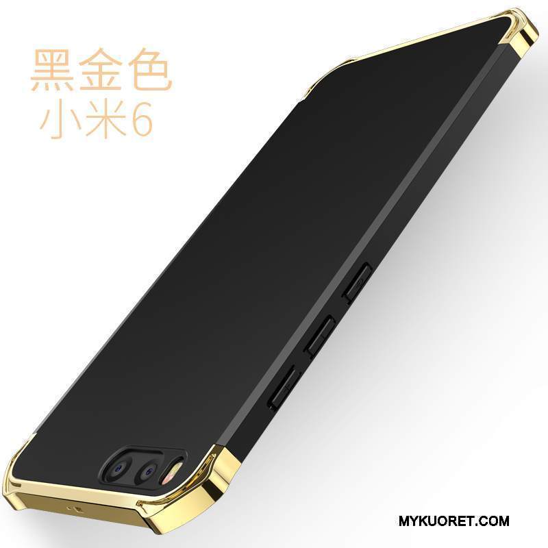 Kuori Mi 6 Suojaus Musta Pesty Suede, Kotelo Mi 6 Pinnoitus Liiketoiminta