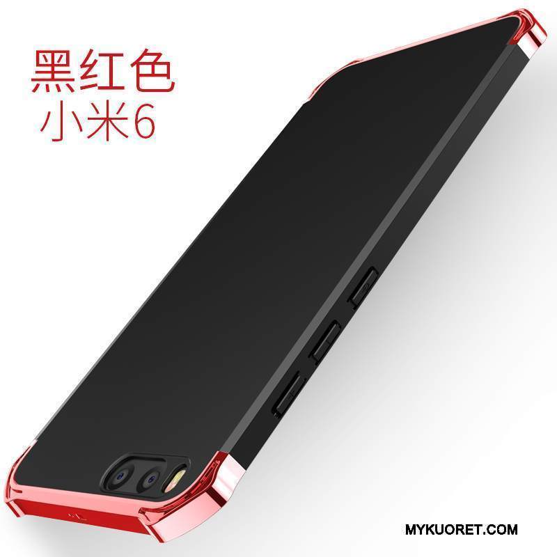 Kuori Mi 6 Suojaus Musta Pesty Suede, Kotelo Mi 6 Pinnoitus Liiketoiminta