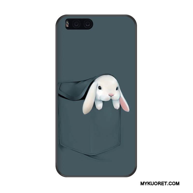 Kuori Mi 6 Suojaus Musta Pieni, Kotelo Mi 6 Sarjakuva Murtumaton Puhelimen Kuoret