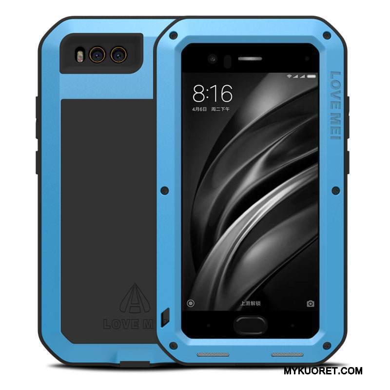 Kuori Mi 6 Suojaus Persoonallisuus Kolme Puolustusta, Kotelo Mi 6 Metalli Murtumaton Puhelimen Kuoret