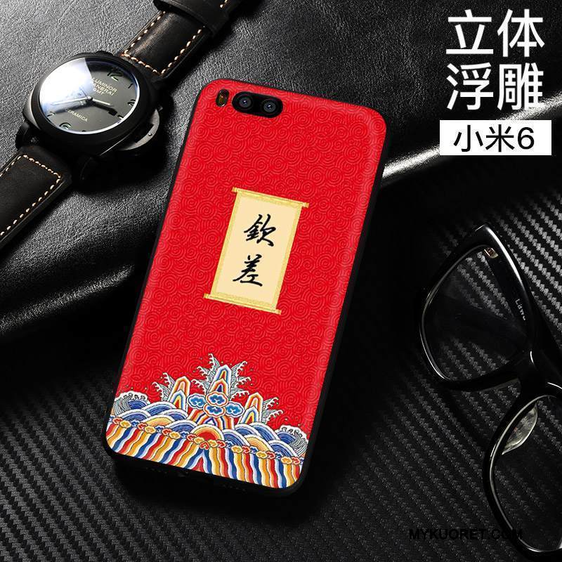 Kuori Mi 6 Suojaus Puhelimen Kuoret Keltainen, Kotelo Mi 6 Laukut Muokata Trendi