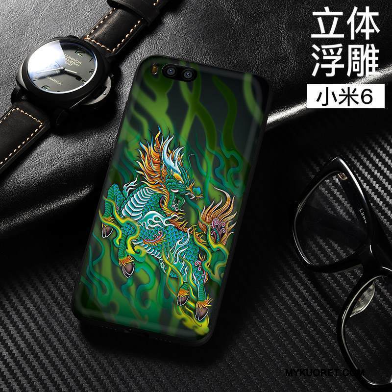 Kuori Mi 6 Suojaus Puhelimen Kuoret Keltainen, Kotelo Mi 6 Laukut Muokata Trendi