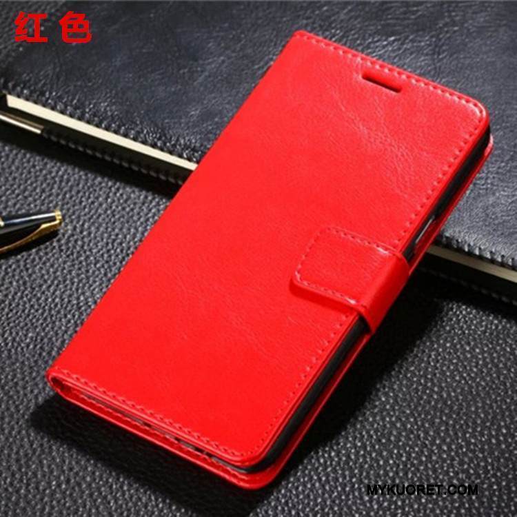 Kuori Mi 6 Suojaus Puhelimen Kuoret Murtumaton, Kotelo Mi 6 Nahka Pieni