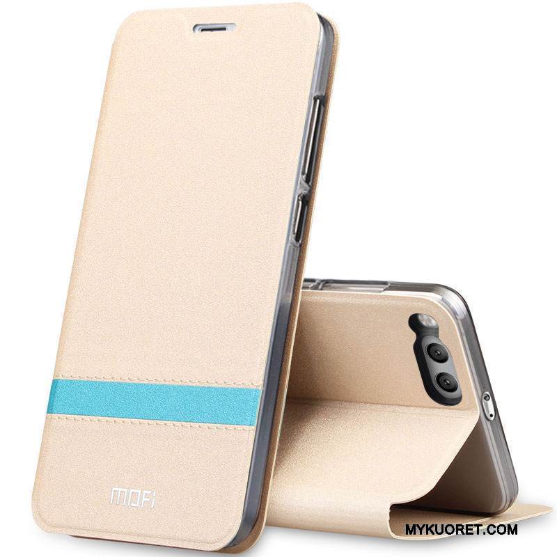 Kuori Mi 6 Suojaus Puhelimen Kuoret Pieni, Kotelo Mi 6 Nahka Murtumaton Jauhe