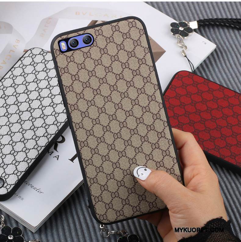 Kuori Mi 6 Suojaus Suuri Pieni, Kotelo Mi 6 Pehmeä Neste Punainen Puhelimen Kuoret