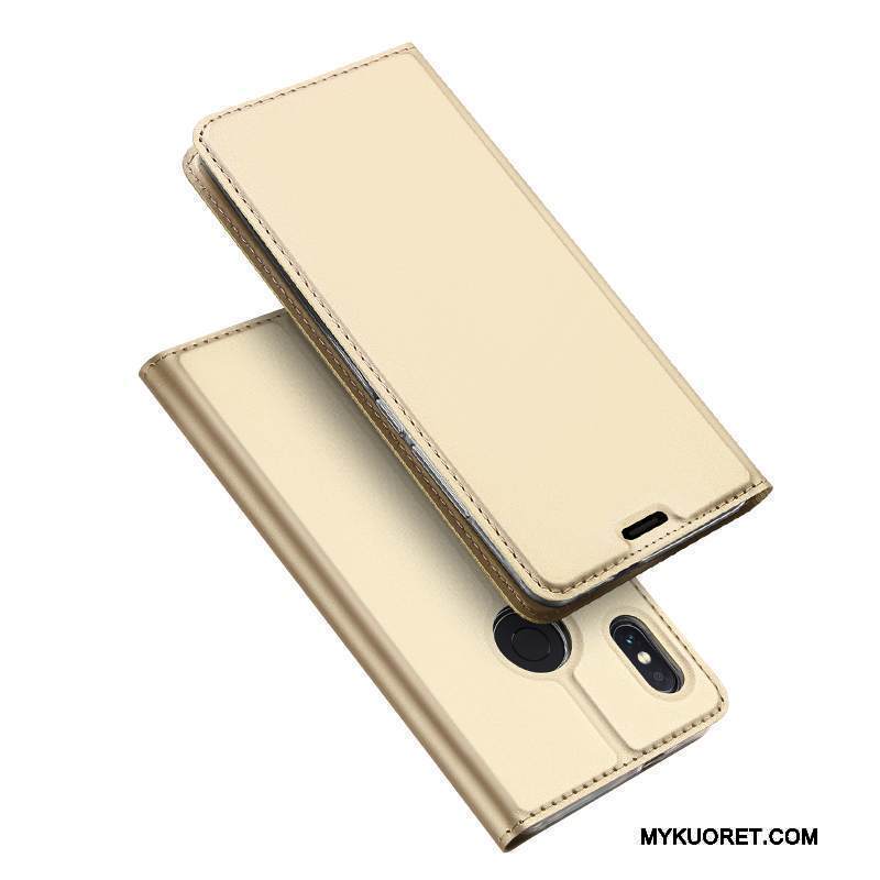 Kuori Mi 6 Tuki Läpinäkyvä Kortti, Kotelo Mi 6 Kuoret Puhelimen Kuoret Kulta