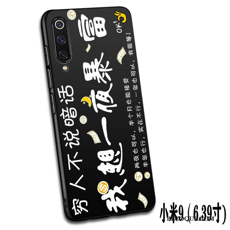 Kuori Mi 9 Laukut Rakastunut Murtumaton, Kotelo Mi 9 Pehmeä Neste Pieni Tide-brändi