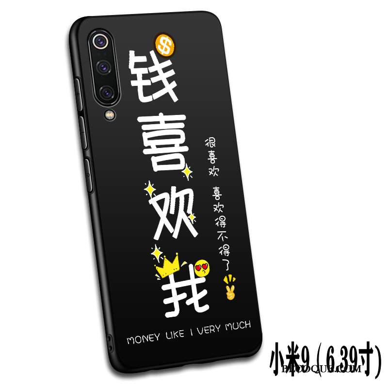 Kuori Mi 9 Laukut Rakastunut Murtumaton, Kotelo Mi 9 Pehmeä Neste Pieni Tide-brändi