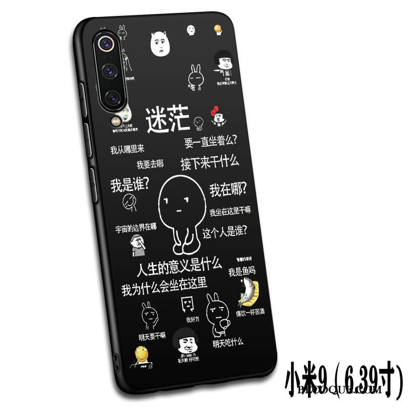 Kuori Mi 9 Laukut Rakastunut Murtumaton, Kotelo Mi 9 Pehmeä Neste Pieni Tide-brändi