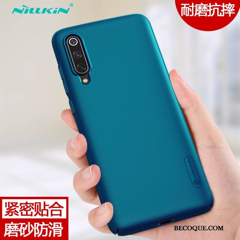 Kuori Mi 9 Lite Tuki Musta Kova, Kotelo Mi 9 Lite Suojaus Puhelimen Kuoret Kukkakuvio