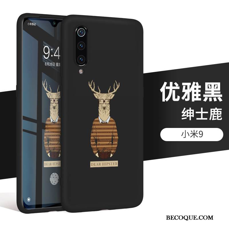 Kuori Mi 9 Luova Tuuli Sininen, Kotelo Mi 9 Laukut Pieni Läpinäkyvä