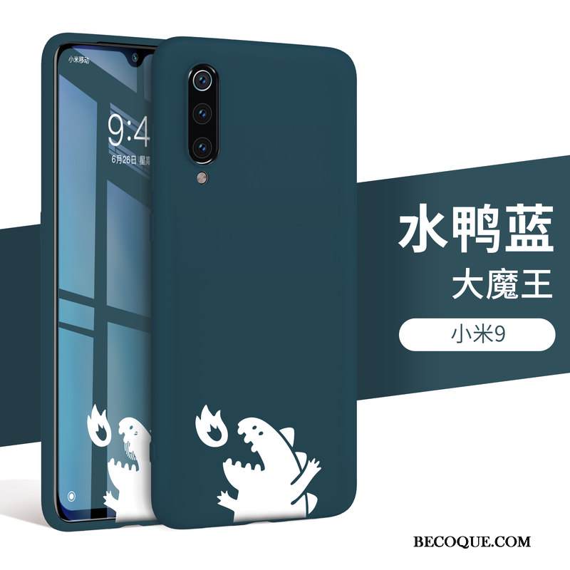 Kuori Mi 9 Luova Tuuli Sininen, Kotelo Mi 9 Laukut Pieni Läpinäkyvä