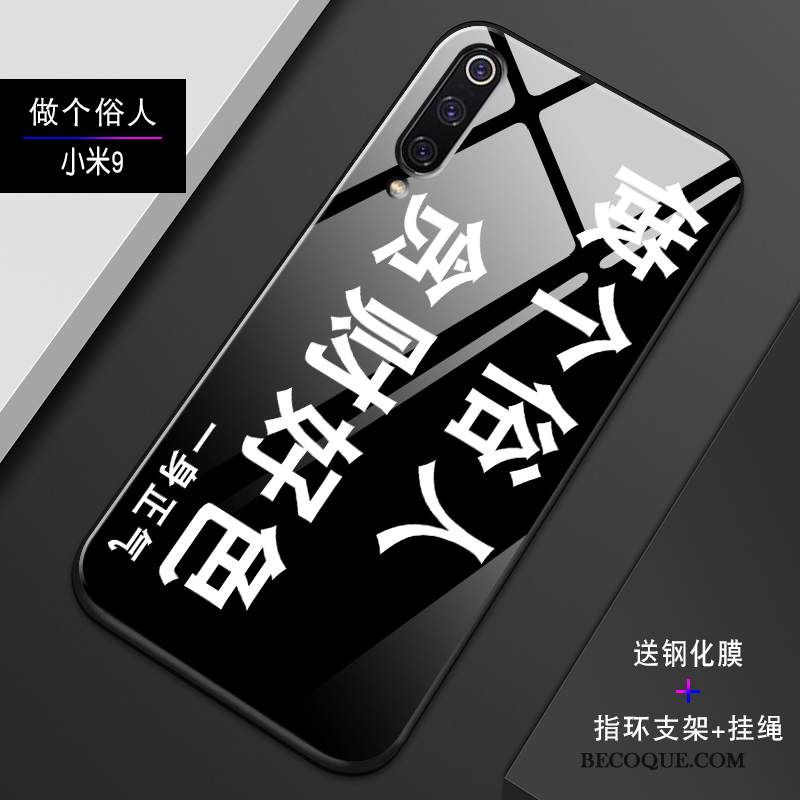 Kuori Mi 9 Pehmeä Neste Puhelimen Kuoret Pieni, Kotelo Mi 9 Laukut Lasi Trendi