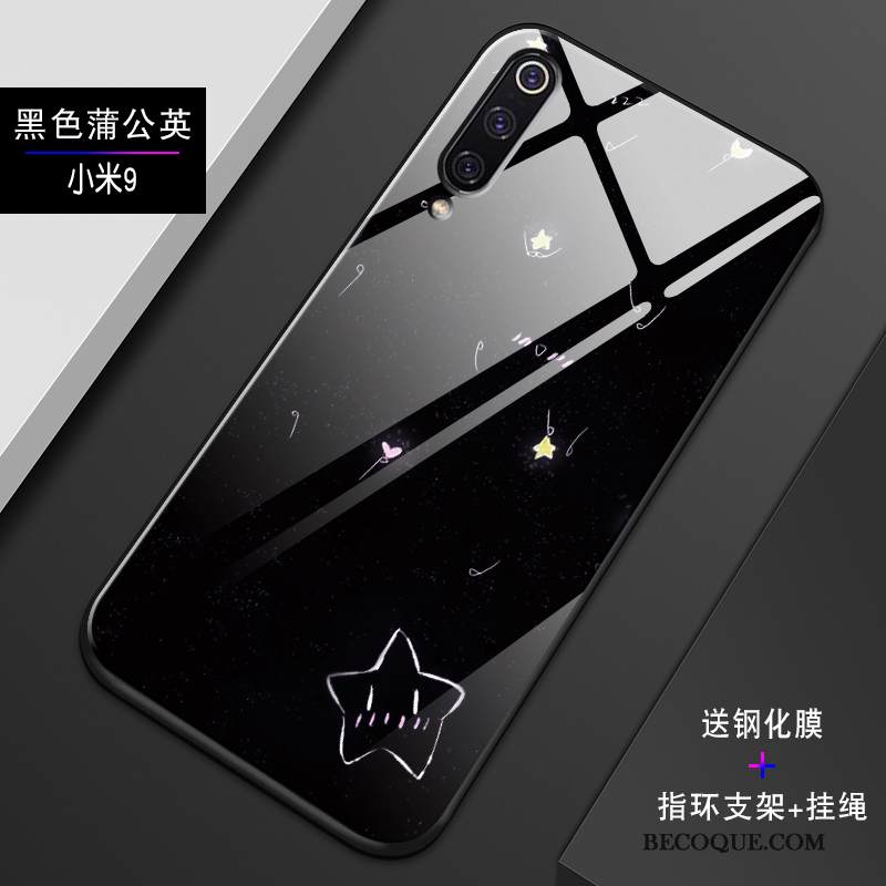 Kuori Mi 9 Pehmeä Neste Puhelimen Kuoret Pieni, Kotelo Mi 9 Laukut Lasi Trendi