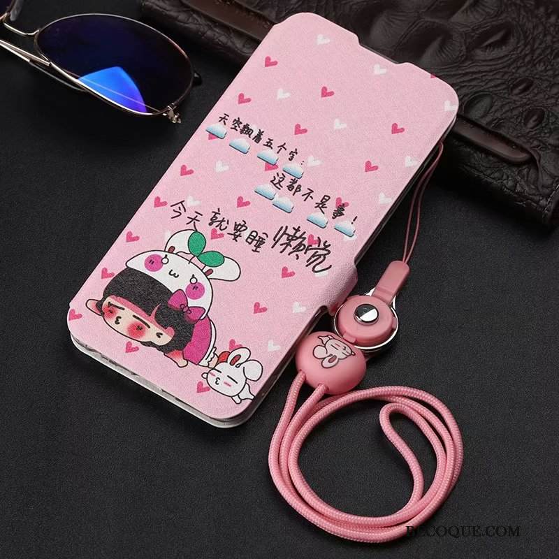 Kuori Mi 9 Se Nahka Murtumaton Trendi, Kotelo Mi 9 Se Sarjakuva Puhelimen Kuoret Violetti