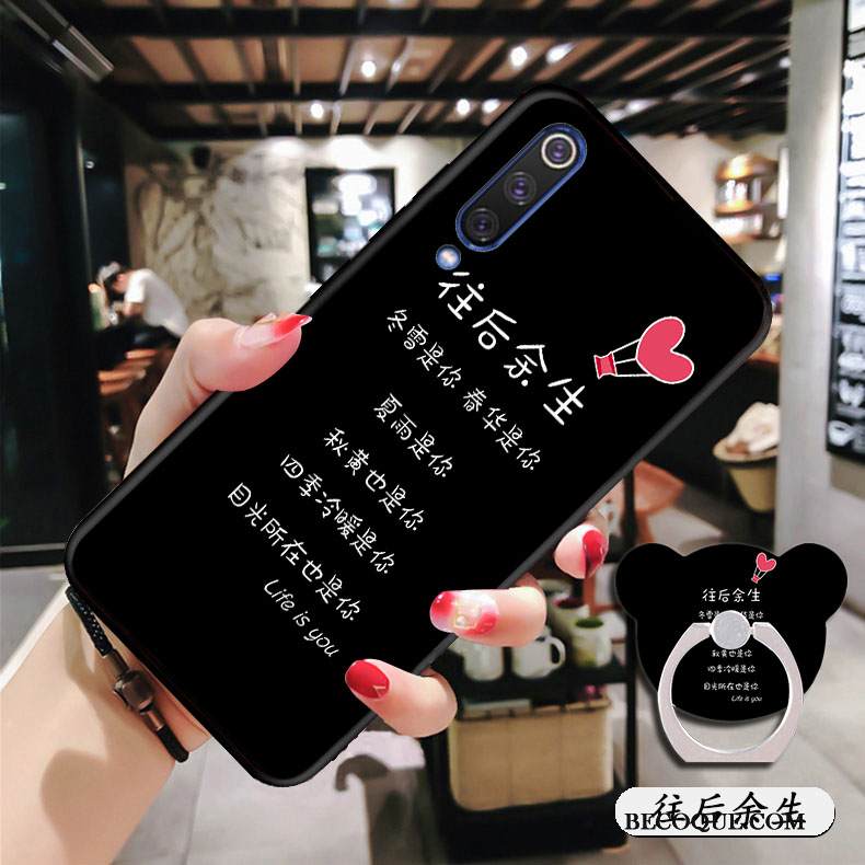 Kuori Mi 9 Se Pehmeä Neste Keltainen Maisema, Kotelo Mi 9 Se Silikoni Puhelimen Kuoret Rengas