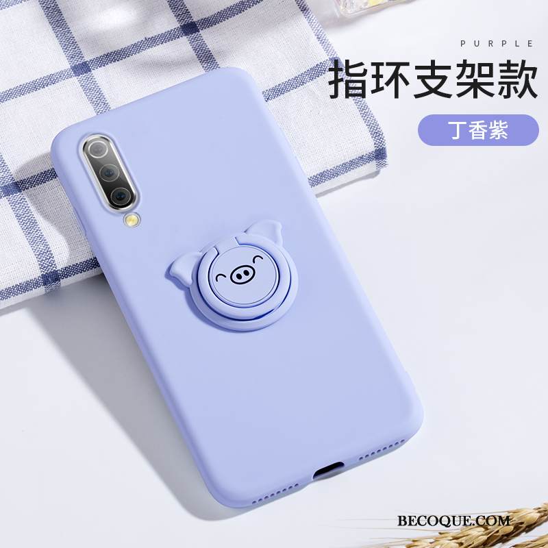 Kuori Mi 9 Se Pehmeä Neste Magneettinen Jauhe, Kotelo Mi 9 Se Tuki Rengas Pieni