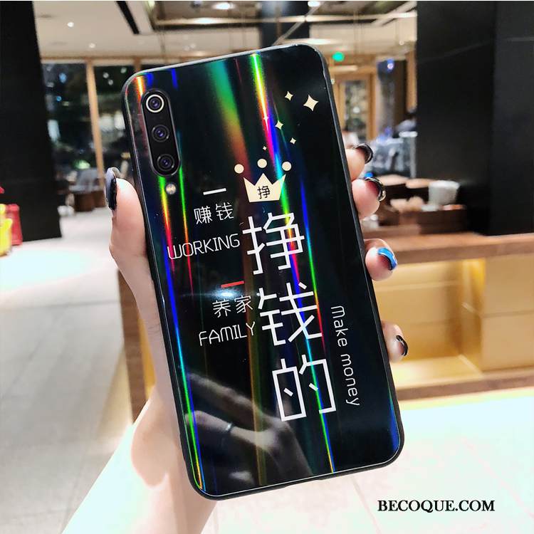 Kuori Mi 9 Se Sarjakuva Puhelimen Kuoret Karkaisu, Kotelo Mi 9 Se Monivärinen Kalvo Väri